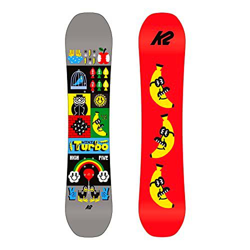 K2 Snowboard Mini Turbo 11F0048, 120 - Tabla de Snowboard para niño