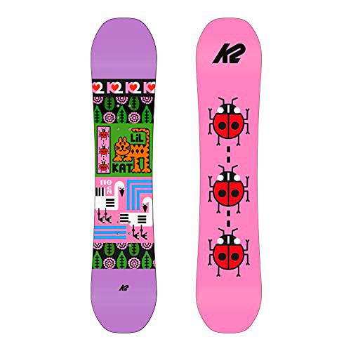 K2 Snowboarding Mädchen Snowboard Lil Kat — Design — 11F0047, Niñas, 90